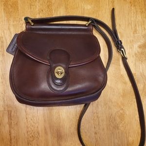 Vintage Coach Post Pouch 9906 Mahogany